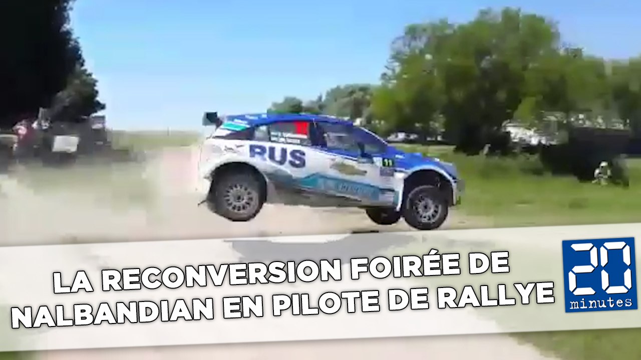 La reconversion foirée de Nalbandian en pilote de rallye