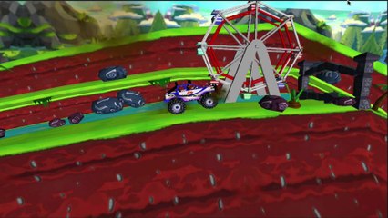 4 Wheels Mayhem 3D - Top Monster Truck Racing Game