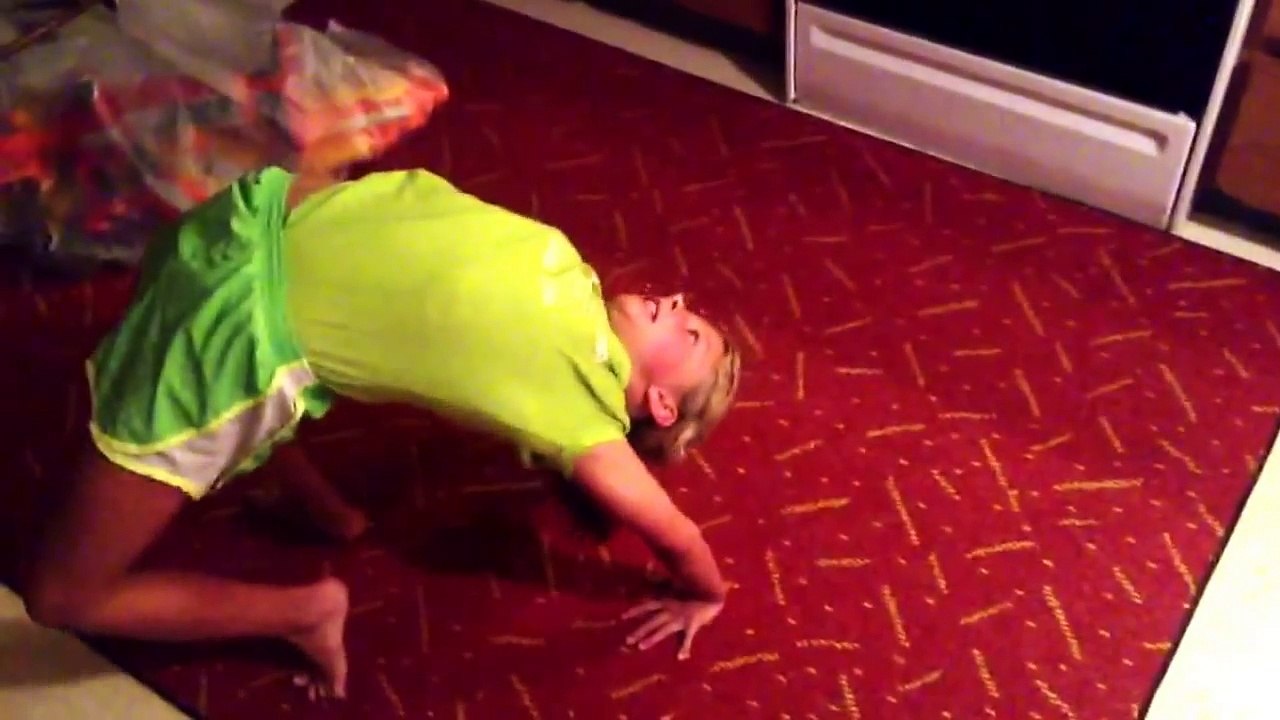 My Mini Gymnastics Floor Routine!