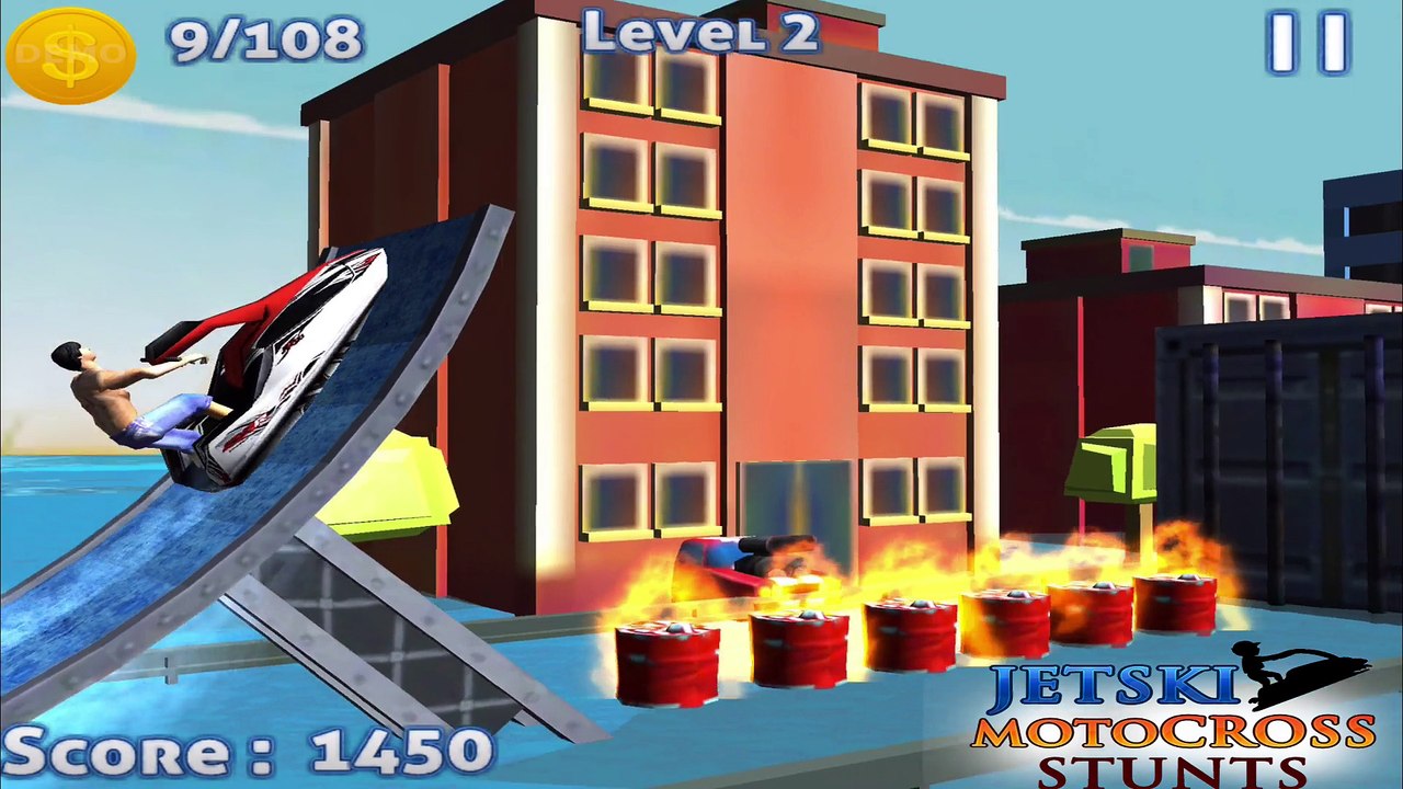 Jet Ski MotoCross Stunts - Free JetSki Stunt Games
