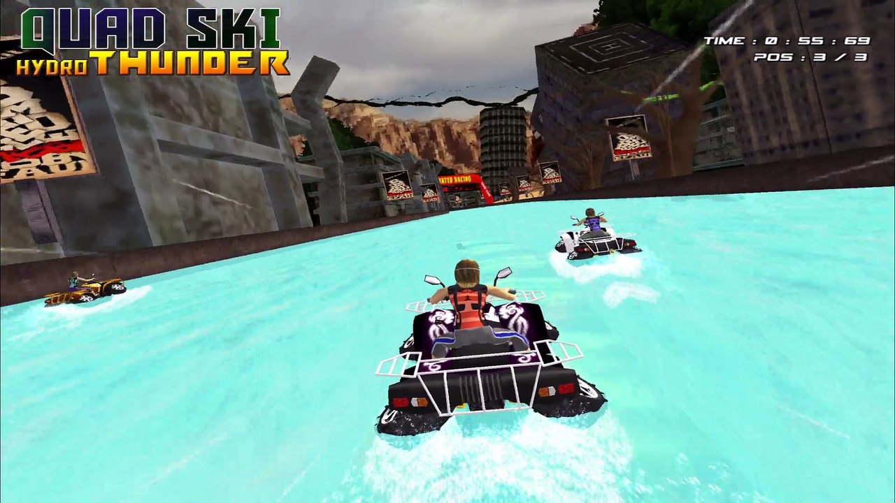 Quad Ski Hydro Thunder - Free JetSki Racing Game