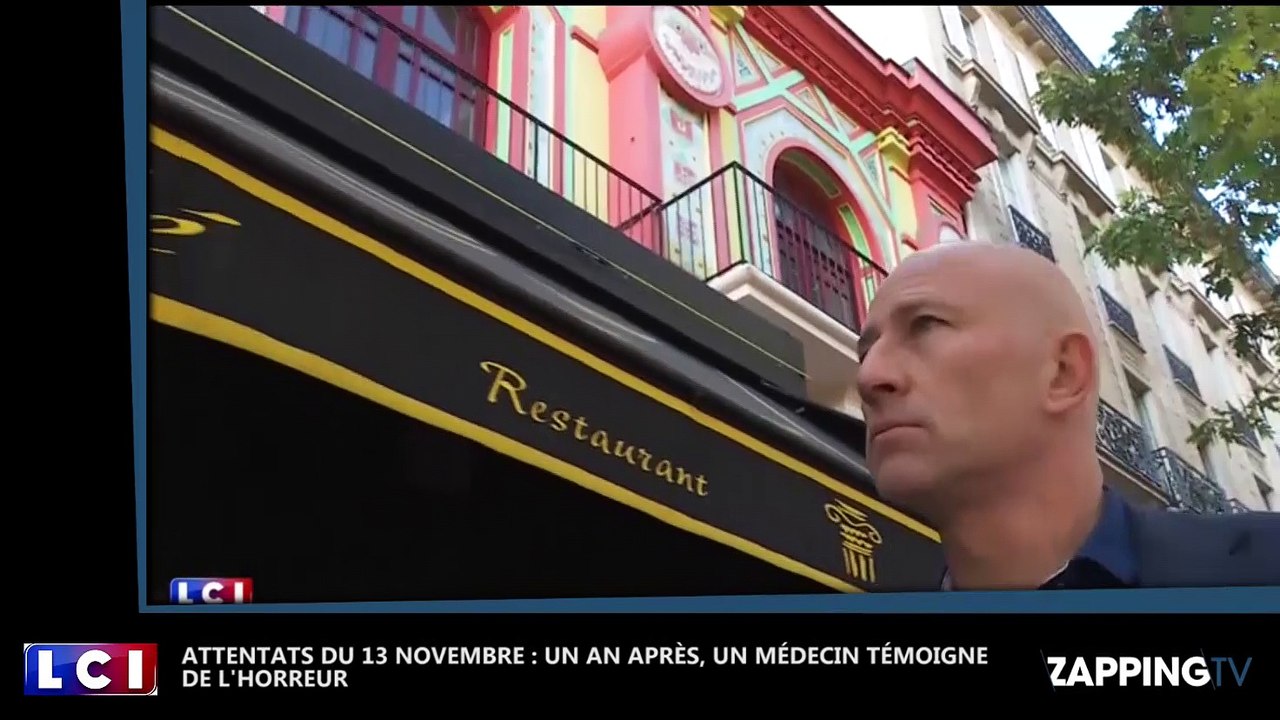 Attentat au Bataclan : Le témoignage poignant d'un médecin du Raid, "J'y pense tous les jours" (vidéo)