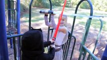 Real Life Rey vs küçük Heroes Yeni STAR WARS Kylo Ren | Rüya Episode 1 | SuperHeroKids