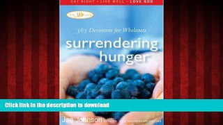 Buy book  Surrendering Hunger: 365 Devotions for Wholeness online for ipad