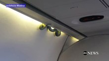 Un serpent sème la zizanie dans un avion. Un invité surprise !