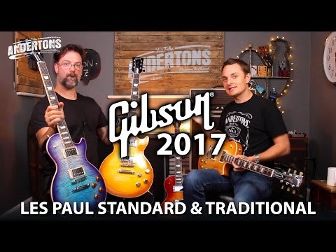 Gibson 2017 Les Paul Shoot Out - Standard vs Traditional!