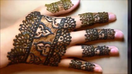 Traditional Bridal Henna Mehndi Design Tutorial For Hands