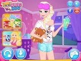 Disney Princess: Frozen Elsa Rapunzel Ariel | Pajama Party Game for Children/Girls