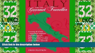 Big Deals  Italy for the Gourmet Traveler  Full Read Best Seller