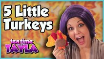 Thanksgiving Song for Kids - Five Little Turkeys