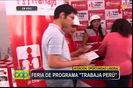 Semana del Empleo: oportunidades laborales en feria de trabajo