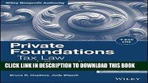 [PDF] Private Foundations: Tax Law and Compliance, 2016 Cumulative Supplement (Wiley Nonprofit