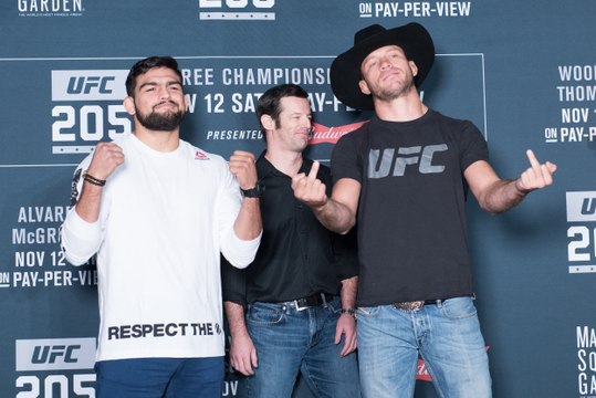 UFC 205 media day face-offs