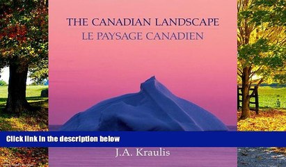 Big Deals  The Canadian Landscape / Le Paysage Canadien  Best Seller Books Most Wanted