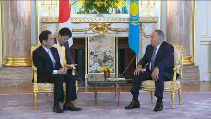 Japón y Kazajistán estrechan su cooperación para promover la estabilidad en Asia
