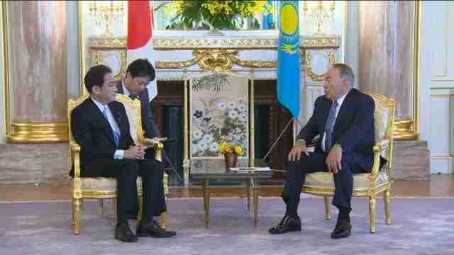 Japón y Kazajistán estrechan su cooperación para promover la estabilidad en Asia