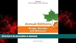 liberty books  Annual Editions: Drugs, Society, and Behavior, 29/e