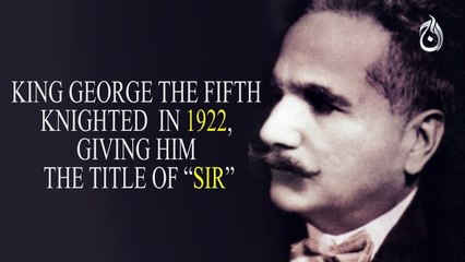 Allama Mohammad Iqbal