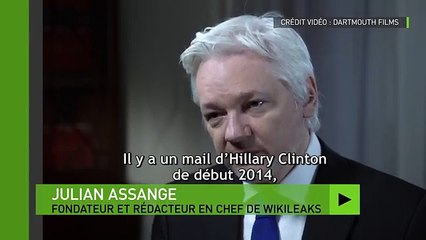 Pour Julian Assange, Clinton et Daesh sont financés par le même argent !