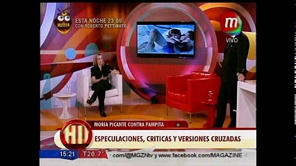 La guerra entre Moria y Pampita