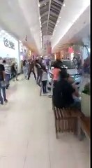 Porrada brava no Norte Shopping