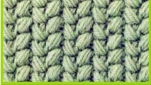 Crochet- Stitches -Simplicity Patterns- غرزة الحمصة المجدوله
