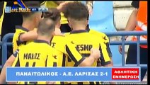 10η Παναιτωλικός-ΑΕΛ 2-1  2016-17 Αχελώος tv