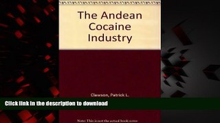 Best books  The Andean Cocaine Industry online to buy
