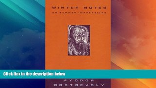 Big Deals  Winter Notes on Summer Impressions  Full Read Best Seller