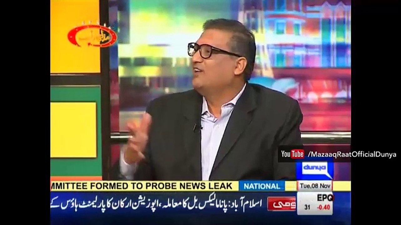 Mazaaq Raat 8 November 2016 - [Sohail Warraich]