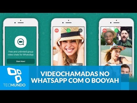 Booyah leva videoconferências em grupo para seus contatos do WhatsApp