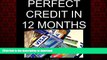 Buy book  Perfect Credit in 12 Months: The Ultimate Guide to Fast Credit Repair online for ipad