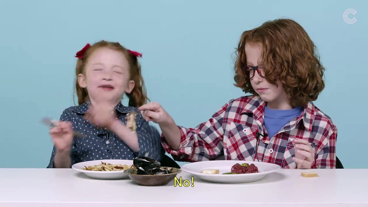Enfants américains vs Nourriture française