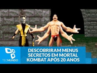 O quê? Jogador descobre menus secretos em Mortal Kombat após 20 anos