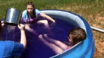 Kids Gelli Baff Bath Fun in The Swimming Pool - Girls Slime Water