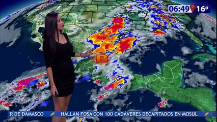 Susana Almeida Pronostico del Tiempo 8 de Noviembre de 2016