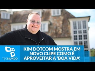 Ostentação: Kim Dotcom mostra como é aproveitar a 'boa vida'