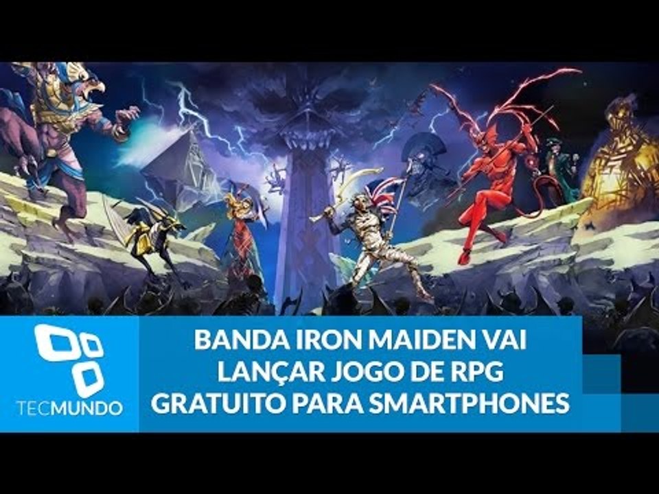 Banda Iron Maiden vai lançar RPG free-to-play para Android e iOS