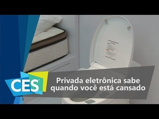 Privada eletrônica sabe quando você está cansado - CES 2016 - TecMundo
