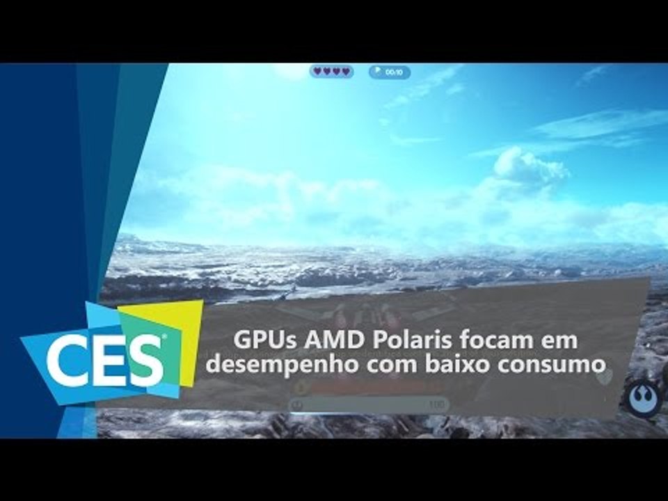 AMD apresenta Polaris - arquitetura para GPUs com desempenho e baixo consumo - CES 2016 - TecMundo