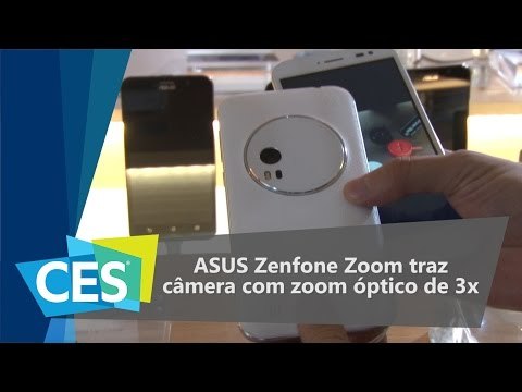 ASUS Zenfone Zoom traz câmera com zoom óptico - CES 2016 - TecMundo