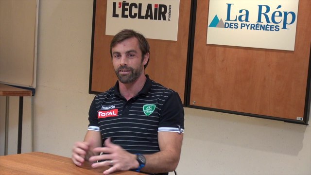 Conrad Smith face aux lecteurs de la République des Pyrénées : J'adore le public palois