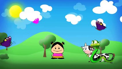 Laserpiente de tierra caliente, canción infantil