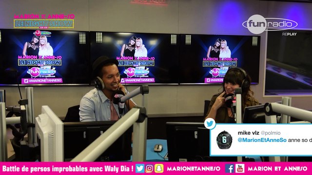 Battle de persos improbables avec Waly Dia ! - Marion et Anne-So