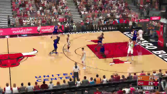 [NBA2K17] (2-2) NY Knicks @ Chicago Bulls (3-1) (112)