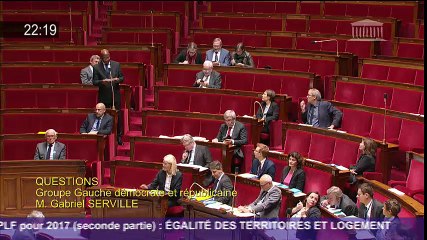 Gabriel Serville interpelle Emmanuelle Cosse sur l'urgence guyanaise en matière de logement