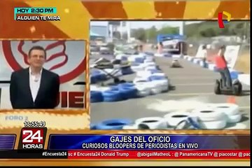 Divertidos bloopers protagonizados por periodistas que se hicieron virales