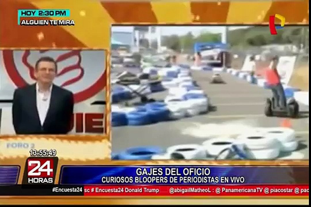 Divertidos bloopers protagonizados por periodistas que se hicieron virales