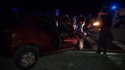 Kütahya'da Zincirleme Kaza 4 Yaralı