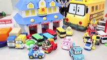 Tayo The Little Bus Robocar Poli Cars Learn Colors Numbers English Surprise Eggs Toys